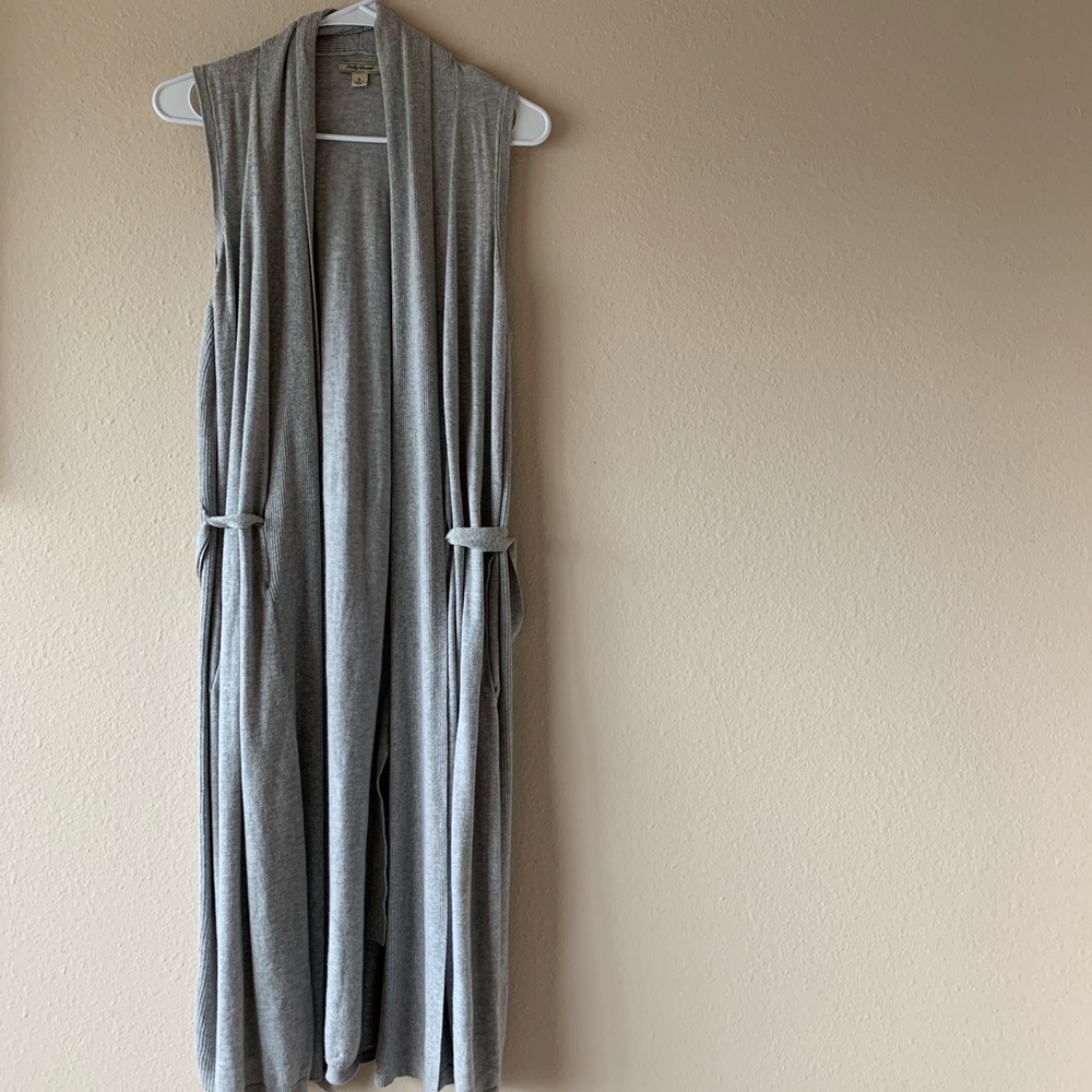 Lucky Brand Sleeveless Cardigan